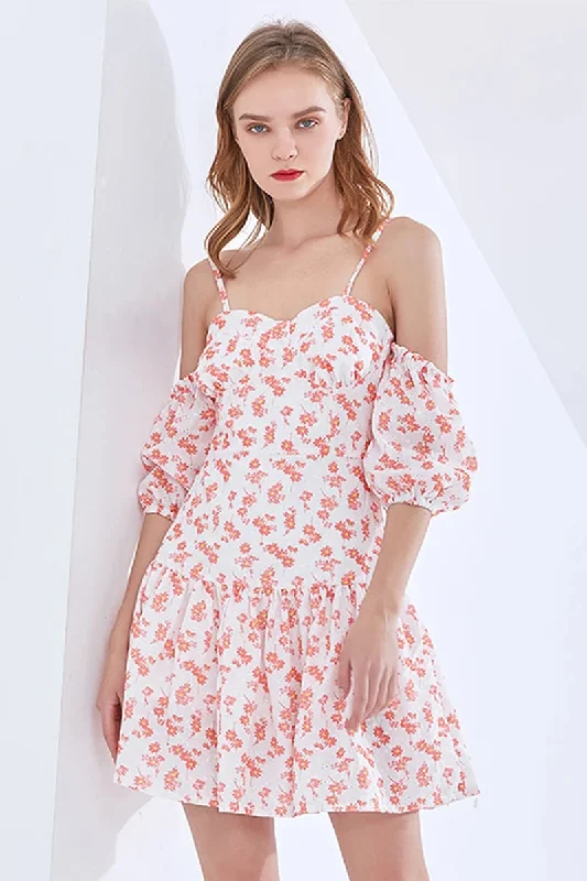 TunicTopGlowAdorable Charm Floral Mini Dress